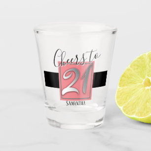 Herzlichen Glückwunsch zum Geburtstag! Schnapsglas