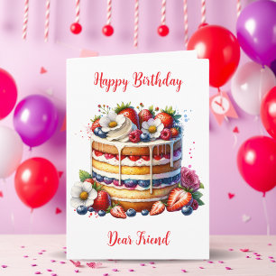 Herzlichen Glückwunsch zum Geburtstag Sehr geehrte Karte