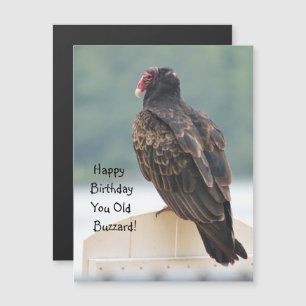 Herzlichen Glückwunsch zum Geburtstag, Sie alter B Magneteinladung