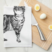 Herzlichen Glückwunsch zum Geburtstag Sie Cool Tab Geschirrtuch (Viertel Falte)