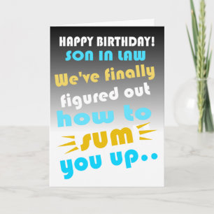 Herzlichen Glückwunsch zum Geburtstag, Sohn des Ju Karte