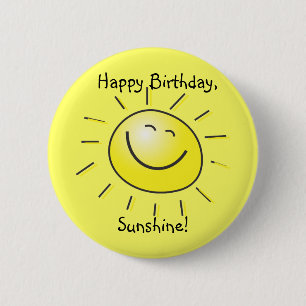 Herzlichen Glückwunsch zum Geburtstag, Sonnensche Button