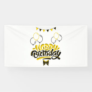 Herzlichen Glückwunsch zum Geburtstag Spaß 4x8 Vin Banner