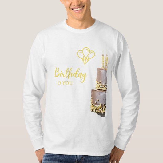 Herzlichen Glückwunsch zum Geburtstag! T-Shirt (Vorderseite)