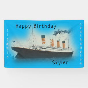 Herzlichen Glückwunsch zum Geburtstag Titanic Shi Banner