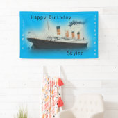 Herzlichen Glückwunsch zum Geburtstag Titanic Ship Banner (Insitu)