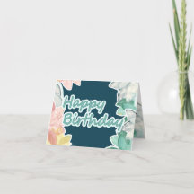 Herzlichen Glückwunsch zum Geburtstag - Tropische 