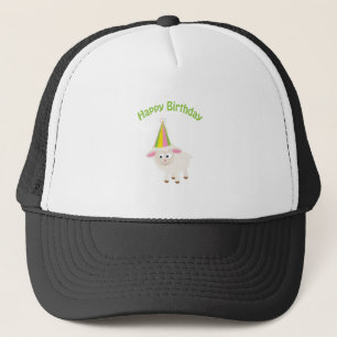 Herzlichen Glückwunsch zum Geburtstag Truckerkappe