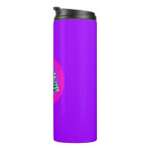 Herzlichen Glückwunsch zum Geburtstag - Typografie Thermosbecher (Nach rechts gedreht)