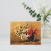 Herzlichen Glückwunsch zum Geburtstag, Van Goghs b Postkarte (Stehend Vorderseite)