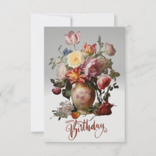Herzlichen Glückwunsch zum Geburtstag Viktorianisc Karte