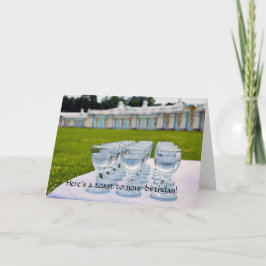 Herzlichen Glückwunsch zum Geburtstag, Vodka Shots Karte