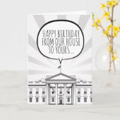 Herzlichen Glückwunsch zum Geburtstag von Biden Ha Karte (Gelbe Blume)