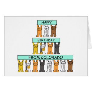 Herzlichen Glückwunsch zum Geburtstag von Colorado
