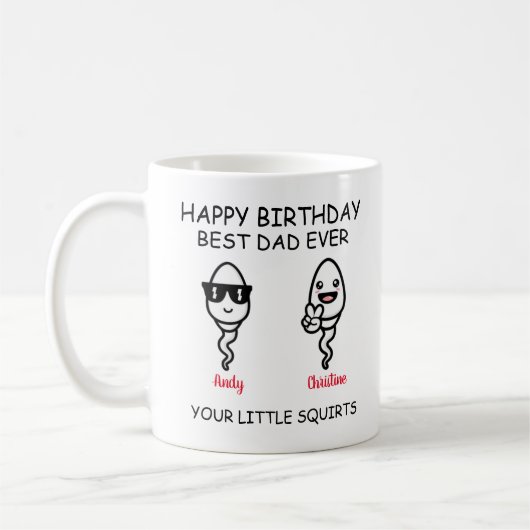 Herzlichen Glückwunsch zum Geburtstag von deinen k Kaffeetasse (Links)