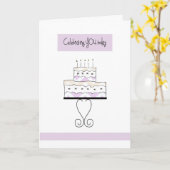 Herzlichen Glückwunsch zum Geburtstag von der gesa Karte (Gelbe Blume)