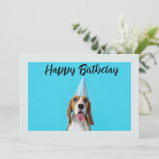 Herzlichen Glückwunsch zum Geburtstag von Ihrem Fo Feiertagskarte