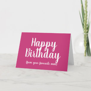 Herzlichen Glückwunsch zum Geburtstag von Ihrer Li Karte