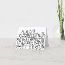 Herzlichen Glückwunsch zum Geburtstag von uns alle Dankeskarte