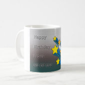 Herzlichen Glückwunsch zum Geburtstag von uns alle Kaffeetasse (Vorderseite Links)