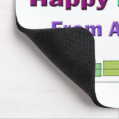 Herzlichen Glückwunsch zum Geburtstag von uns alle Mousepad (Ecke)