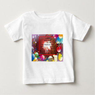 Herzlichen Glückwunsch zum Geburtstag von uns Art Baby T-shirt