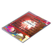 Herzlichen Glückwunsch zum Geburtstag von uns Art Notizblock (Linke Seite)