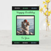 Herzlichen Glückwunsch zum Geburtstag, wenn Sie Ih Karte (Gelbe Blume)