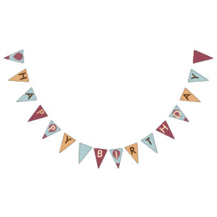 Herzlichen Glückwunsch zum Geburtstag Wimpelkette