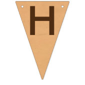 Herzlichen Glückwunsch zum Geburtstag Wimpelkette (Zweite Fahne)