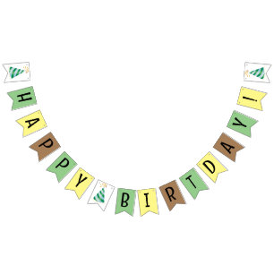 Herzlichen Glückwunsch zum Geburtstag Wimpelkette