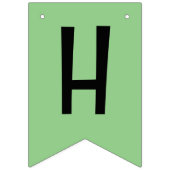 Herzlichen Glückwunsch zum Geburtstag Wimpelkette (Zweite Fahne)