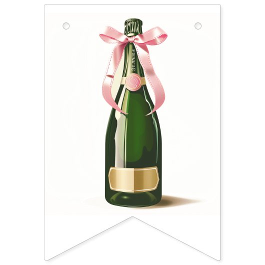 Herzlichen Glückwunsch zum Geburtstag Wimpelkette (Erste Fahne)