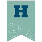 Herzlichen Glückwunsch zum Geburtstag Wimpelkette (Zweite Fahne)