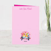 Herzlichen Glückwunsch zum Geburtstag wunderschöne Karte (Rückseite)