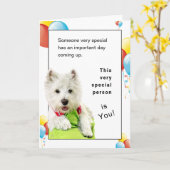 Herzlichen Glückwunsch zum Geburtstag zu jemandem  Karte (Gelbe Blume)