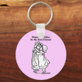 Herzlichen Glückwunsch zum Geburtstag zu meinem be Schlüsselanhänger (Vorderseite)