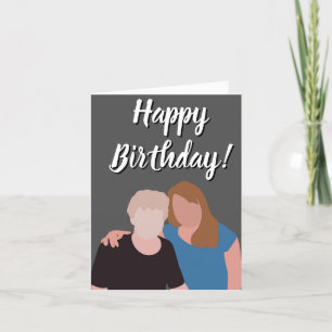 Herzlichen Glückwunsch zum Geburtstag zu Oma, Tant Dankeskarte