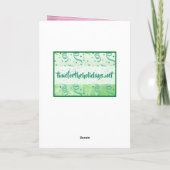 Herzlichen Glückwunsch zum Geburtstag zur besten M Karte (Rückseite)