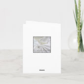 Herzlichen Glückwunsch zum Hochzeitstag Karte (Rückseite)