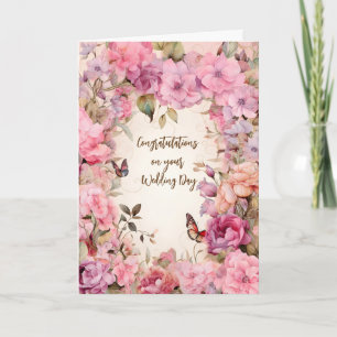 Herzlichen Glückwunsch zum Hochzeitstag Karte