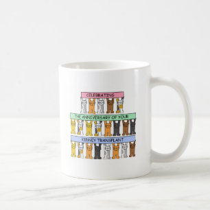 Herzlichen Glückwunsch zum Jahrestag der Transpla Kaffeetasse