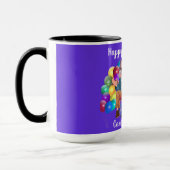 Herzlichen Glückwunsch zum Jahrestag Kaffee Tasse (Links)