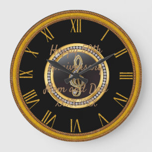 Herzlichen Glückwunsch zum Jubiläum Große Wanduhr