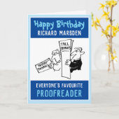 Herzlichen Glückwunsch zum Korrektor Karte (Gelbe Blume)