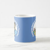 Herzlichen Glückwunsch zum männlichen Lehrer Kaffeetasse (Mittel)