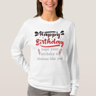 Herzlichen Glückwunsch zum motivierend Geburtstag. T-Shirt