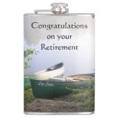 Herzlichen Glückwunsch zum nächsten Erlebnis Flachmann (Vorderseite)