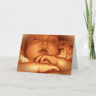 Herzlichen Glückwunsch zum neuen Baby Karte