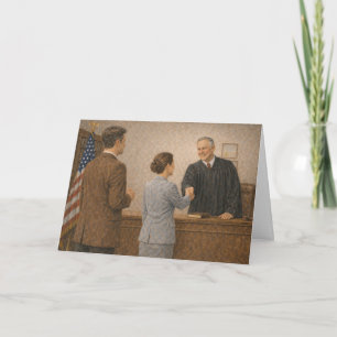 Herzlichen Glückwunsch zum neuen US-Bürger – Karte